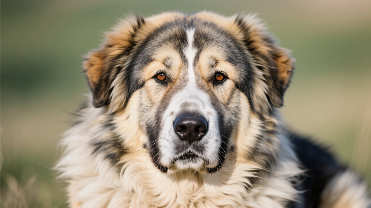 中亚牧羊犬 主视图